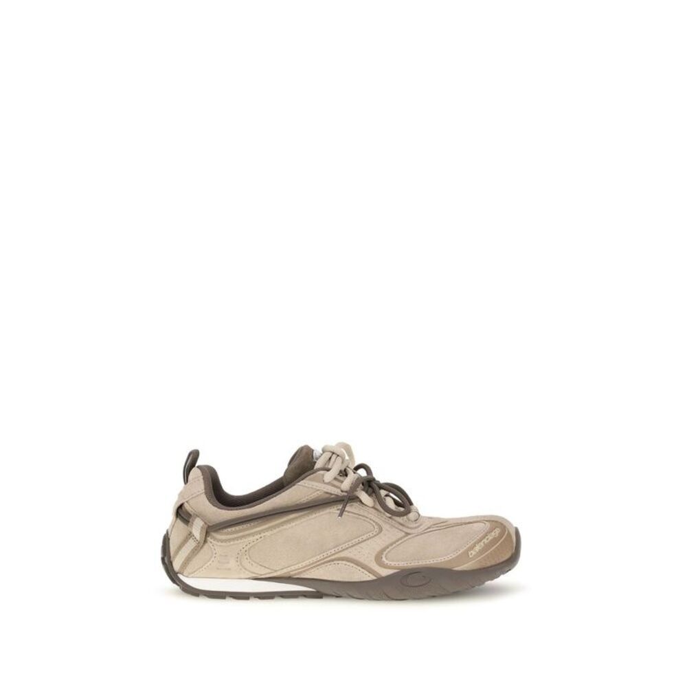 Balenciaga Beige Suede Leather Athletic Women's Sneakers